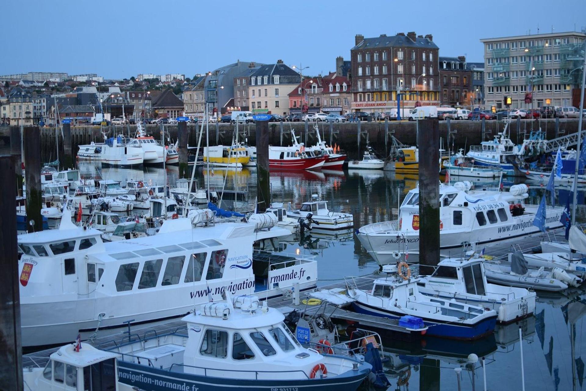 Le Nid Dieppois - Sur Les Quais De Dieppe, Entre Port & Plage Exteriér fotografie
